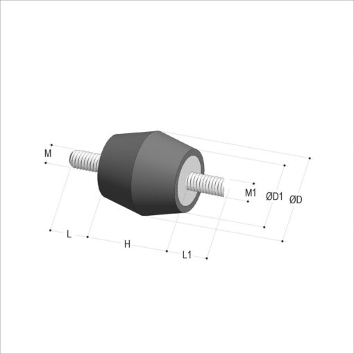 coxins  borracha vulcanizados