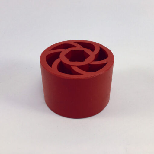 amortizador vulcanizado borracha ln 40 rosa