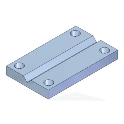 base do marinheiro 15x80x133mm metálicos e usináveis polimeros de engenharia