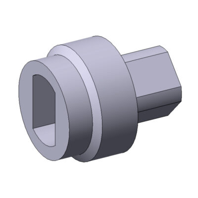 chave para abrir válvula de esfera ø59x67mm metálicos e usináveis aço