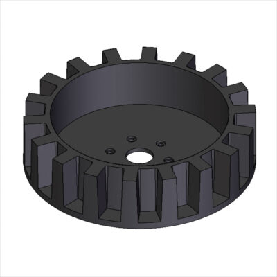 rotor ø1000x250mm aço borracha